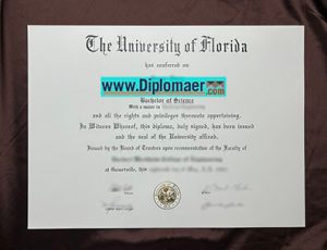 University of Florida Fake Diploma