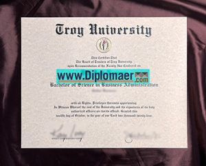 Troy University Fake Diploma